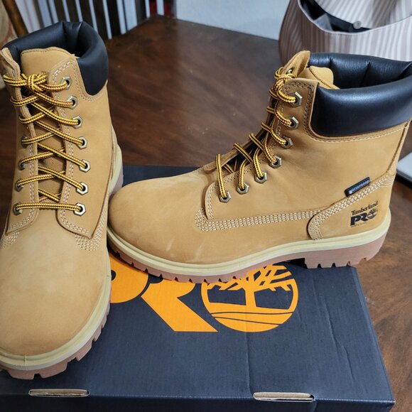 Timberland PRO Tan Lace Up Boots - Picture 3 of 4